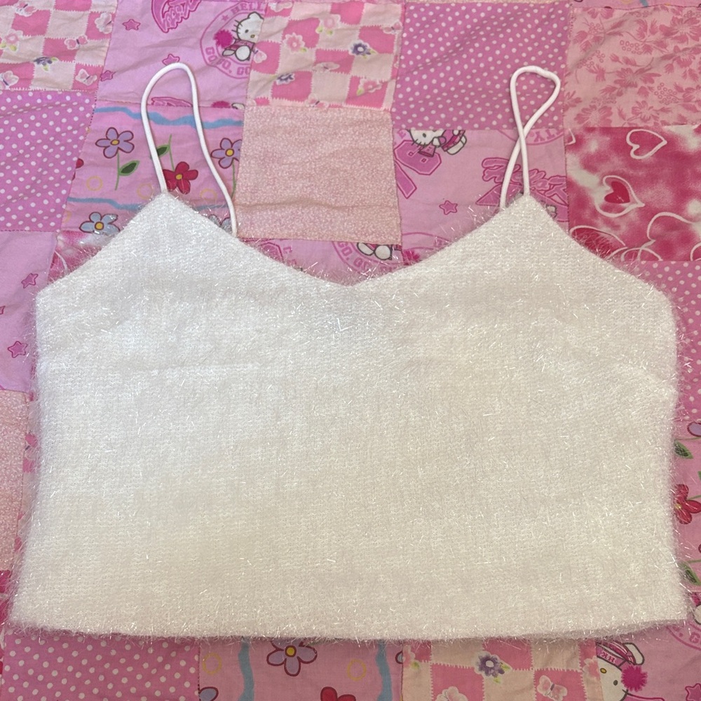 Forever21 Elegant White Women's Top